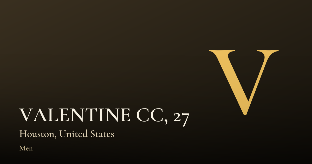 VALENTINE CC, 27 — Houston