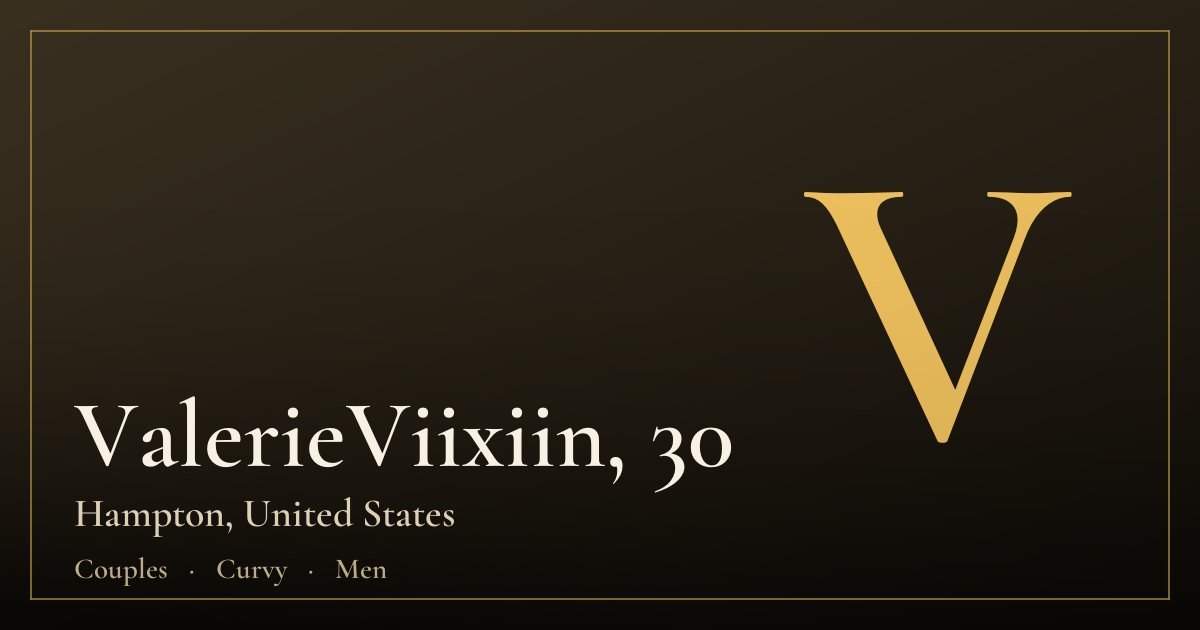 ValerieViixiin, 30 — Hampton