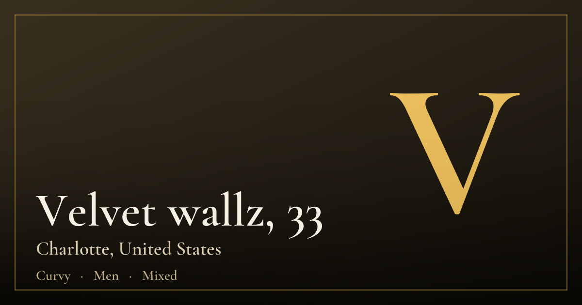 Velvet wallz, 33 — Charlotte