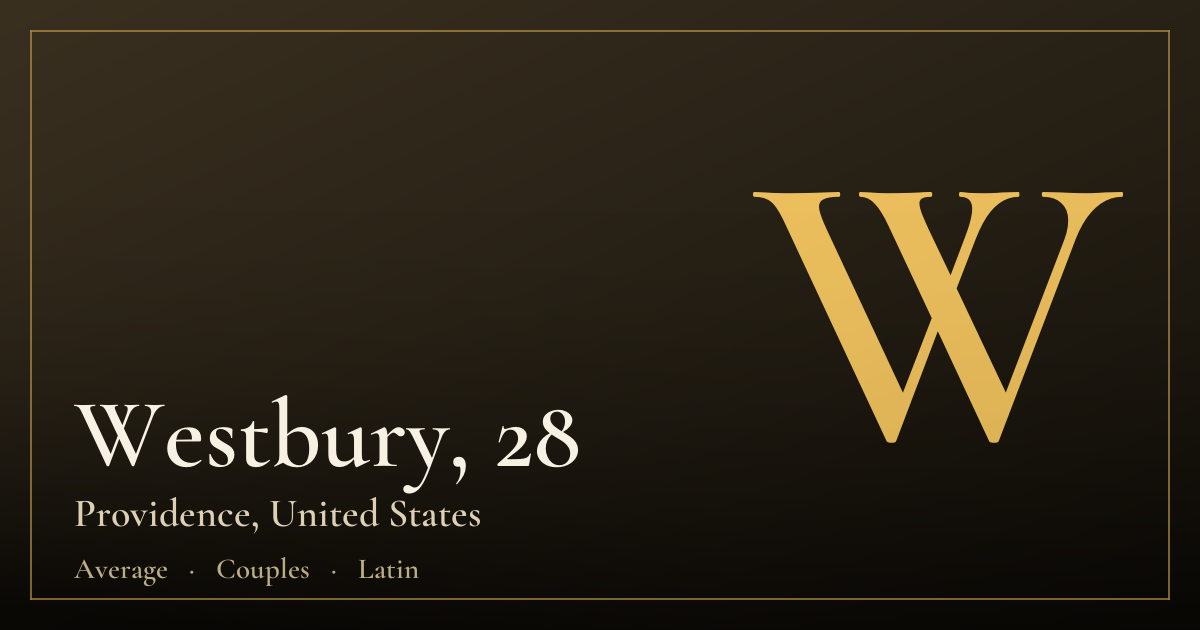 Westbury, 28 — Providence
