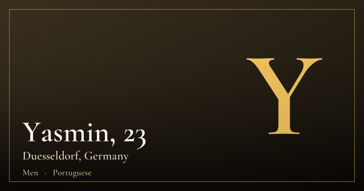 Yasmin, 23 — Duesseldorf