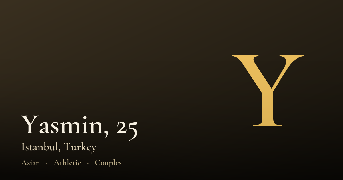 Yasmin, 25 — Istanbul
