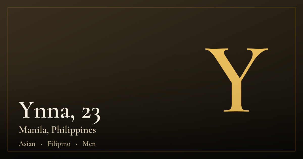 Ynna, 23 — Manila