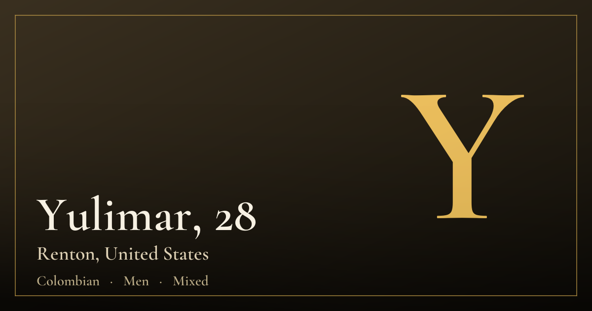 Yulimar, 28 — Renton