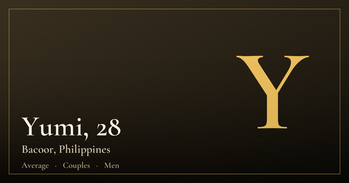 Yumi, 28 — Bacoor